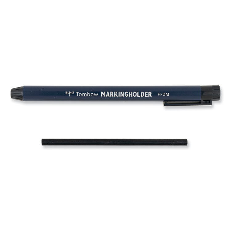 Tombow® Mechanical Wax-Based Marking Pencil Refills. 4.4 mm, Black, 10/Box (TOM51542) Box of 10