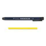 Tombow® Mechanical Wax-Based Marking Pencil Refills. 4.4 mm, Yellow, 10/Box (TOM51544) Box of 10