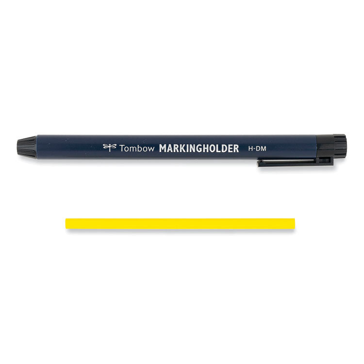 Tombow® Mechanical Wax-Based Marking Pencil Refills. 4.4 mm, Yellow, 10/Box (TOM51544) Box of 10