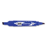 Tombow® Mono Twin Bold Permanent Marker, Fine/Broad Tips, Blue, 10/Box (TOM56648) Box of 10