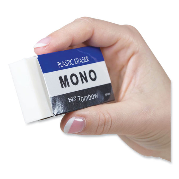 Tombow® Mono® Eraser, For Pencil Marks, Rectangular Block, Jumbo, White (TOM57332) Each