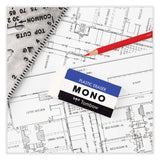 Tombow® Mono® Eraser, For Pencil Marks, Rectangular Block, Jumbo, White (TOM57332) Each