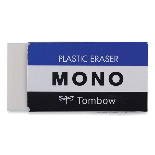 Tombow® Mono® Eraser, For Pencil Marks, Rectangular Block, Jumbo, White (TOM57332) Each