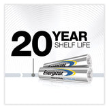 Energizer® Industrial Lithium AAA Battery, 1.5 V, 4/Pack (EVELN92PK) Pack of 4