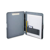 Saunders WorkMate Storage Clipboard, 0.5" Clip Capacity, Holds 8.5 x 11 Sheets, Charcoal/Gray (SAU00470) Each