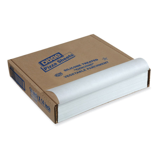 Dixie® Yellow Label Parchment Pan Liner, 14 x 14, 1,000/Carton (DXE27S14)