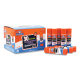 Elmer's® Disappearing Purple School Glue Stick, 0.24 oz, Dries Clear, 30/Box (EPI2159542) Pack of 30