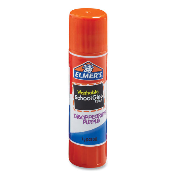 Elmer's® Disappearing Purple School Glue Stick, 0.24 oz, Dries Clear, 30/Box (EPI2159542)