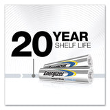 Energizer® Industrial Lithium AAA Battery, 1.5 V, 4/Pack, 6 Packs/Box (EVELN92BX) Box of 6