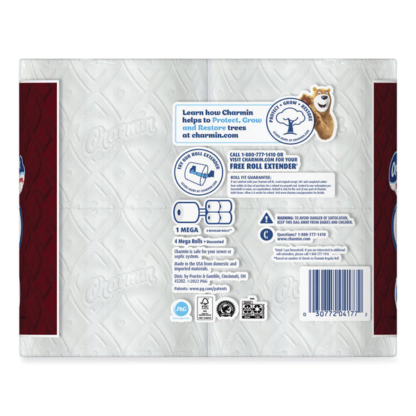 Charmin® Ultra Strong Bathroom Tissue, Septic Safe, 2-Ply, White, 242 Sheet/Roll, 4/Pack, 8 Packs/Carton (PGC08816)