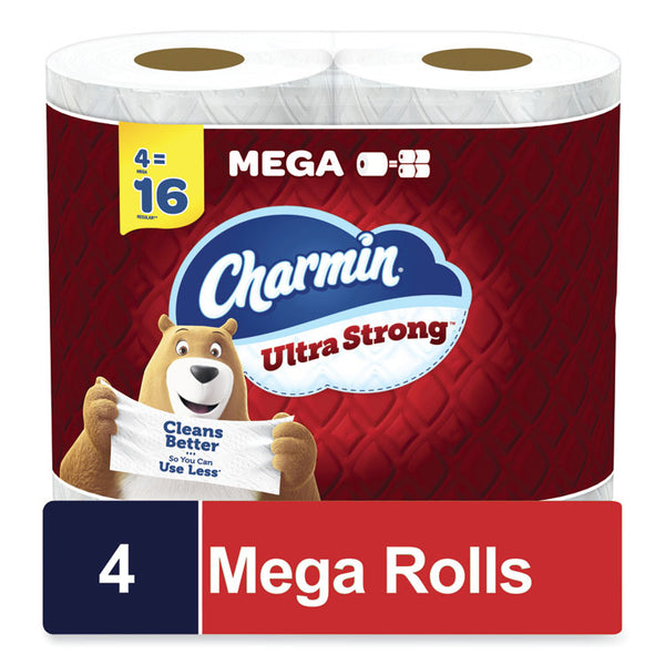 Charmin® Ultra Strong Bathroom Tissue, Septic Safe, 2-Ply, White, 242 Sheet/Roll, 4/Pack (PGC08816PK)