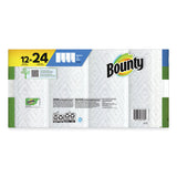 Bounty® Select-a-Size Kitchen Roll Paper Towels, 2-Ply, 5.9 x 11, White, 90 Sheets/Double Roll, 12 Rolls/Carton (PGC08664)