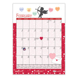 House of Doolittle™ Academic Year Recycled Seasonal Wall Calendar, Illustrated Seasons Artwork, 12 x 16.5, 12-Month (July to June): 2025 to 2026 (HOD3395) Each