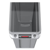 Rubbermaid® Commercial Slim Jim with Venting Channels, 16 gal, Plastic, Beige, 4/Carton (RCP1971259CT) Case of 4