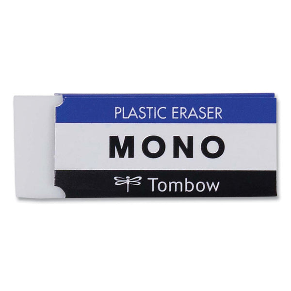 Tombow® Mono® Eraser, For Pencil Marks, Rectangular Block, Small, White (TOM57320) Each