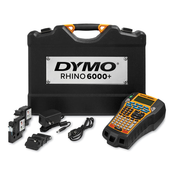 DYMO® Rhino 6000+ Industrial Label Maker with Carry Case, 0.4"/s Print Speed, 5.4 x 2.5 x 9.7 (DYM2122499)