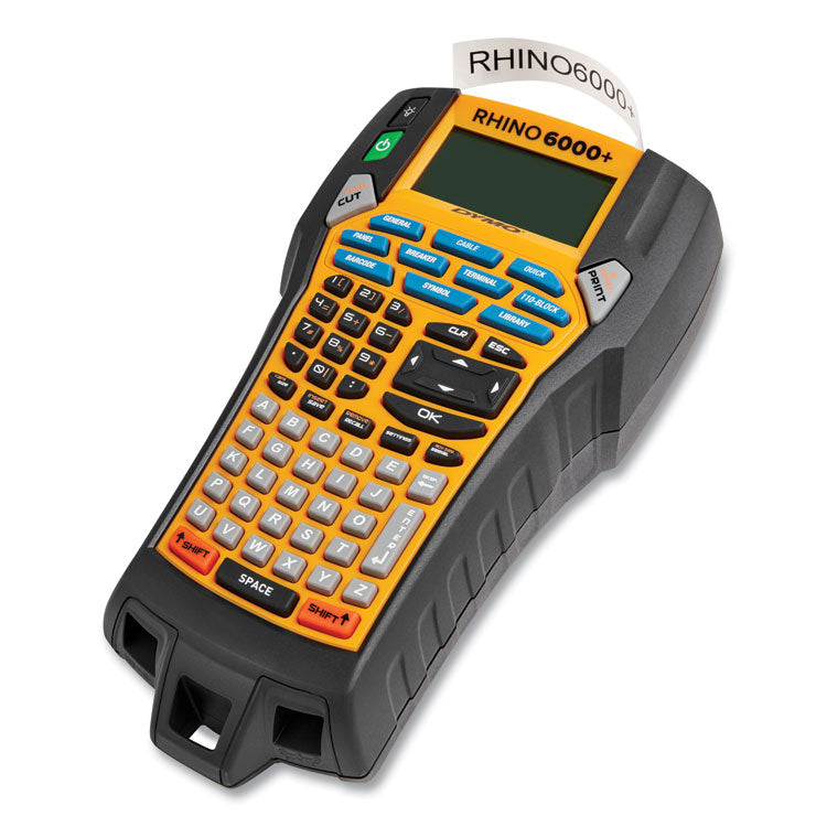 DYMO® Rhino 6000+ Industrial Label Maker with Carry Case, 0.4"/s Print Speed, 5.4 x 2.5 x 9.7 (DYM2122499) Each