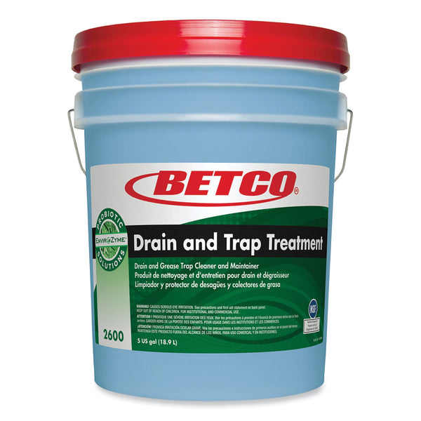 Betco® Drain and Trap Treatment, Ocean Breeze Scent, 5 lb Pail (BET26000500) Each