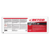 Betco® Oven Jell Cleaner, Lemon Scent, 1 gal Bottle, 4/Carton (BET1390400) Case of 4