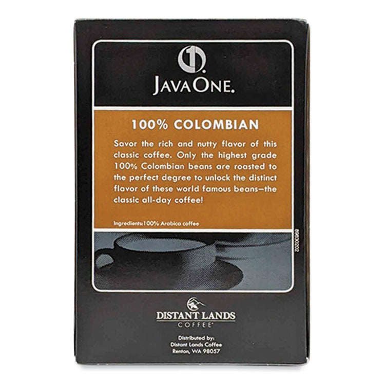 Java One® Coffee Pods, Colombian Supremo, Single Cup, 14/Box (JAV30200) Box of 14