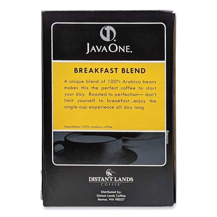 Java One® Coffee Pods, Breakfast Blend, Single Cup, 14/Box (JAV30220) Box of 14