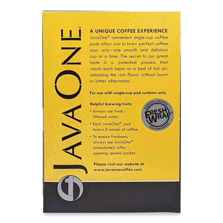 Java One® Coffee Pods, Breakfast Blend, Single Cup, 14/Box (JAV30220) Box of 14