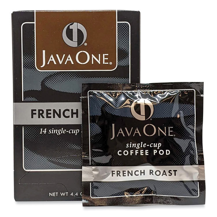 Java One® Coffee Pods, French Roast, Single Cup, 14/Box (JAV30800) Box of 14