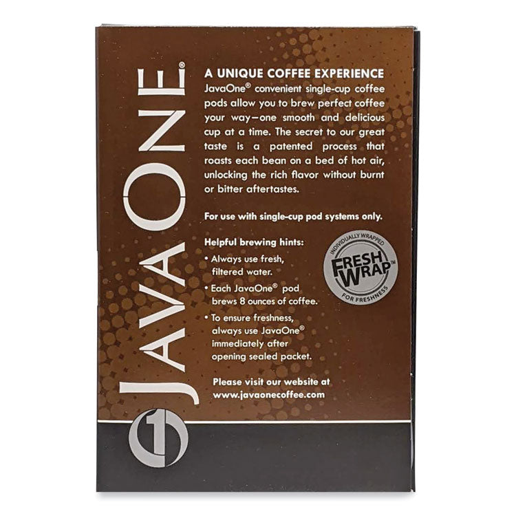 Java One® Coffee Pods, French Roast, Single Cup, 14/Box (JAV30800) Box of 14