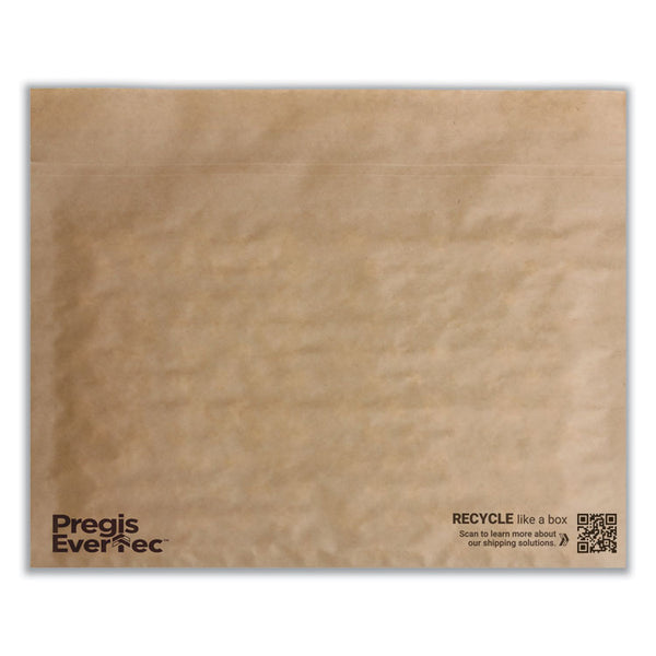 Pregis® EverTec Curbside Recyclable Padded Mailer, #4, Kraft Paper, Self-Adhesive Closure, 14 x 9, Brown, 150/Carton (PGS4083815) Case of 150