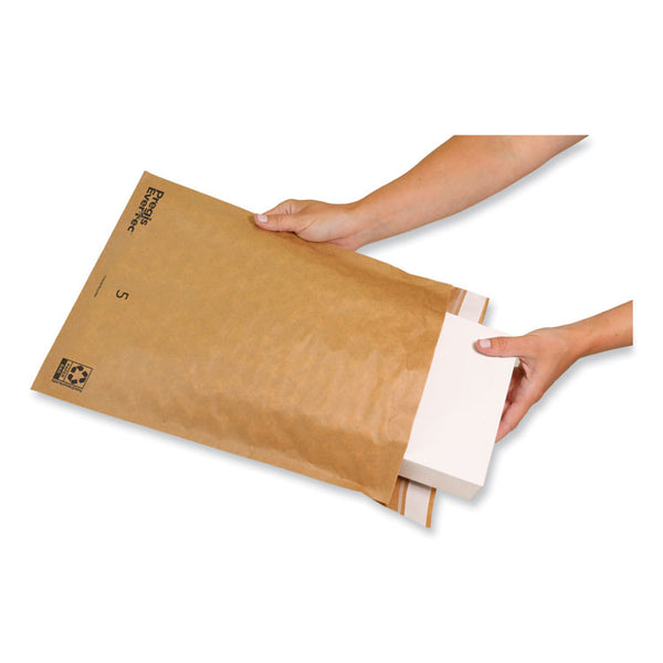 Pregis® EverTec Curbside Recyclable Padded Mailer, #5, Kraft Paper, Self-Adhesive Closure, 12 x 15, Brown, 100/Carton (PGS4083816) Case of 100