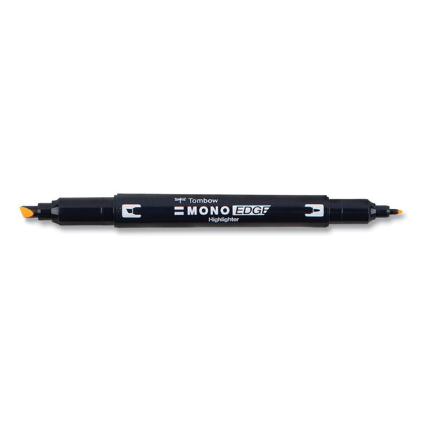 Tombow® Mono® Highlighters, Golden Yellow Ink, Bullet/Chisel Tip, Golden Yellow Barrel, 10/Box (TOM56410) Box of 10