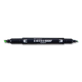 Tombow® Mono® Highlighters, Yellow Green Ink, Bullet/Chisel Tip, Yellow Green Barrel, 10/Box (TOM56415) Box of 10