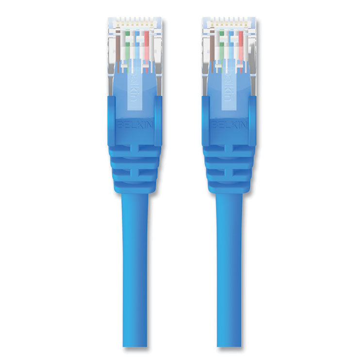 Belkin® CAT5e Snagless Patch Cable, 3 ft, Blue (BLKA3L79103BLUS) Each