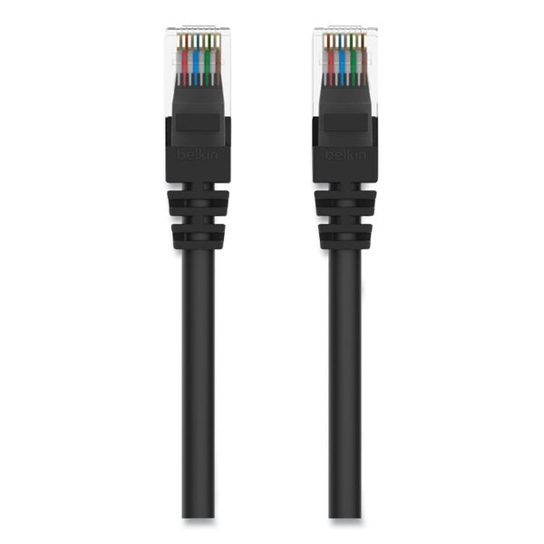 Belkin® CAT6 UTP Computer Patch Cable, 10 ft, Black (BLKA3L98010BLKS)