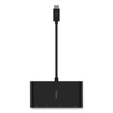 Belkin® USB-C Multimedia Adapter, HDMI/Ethernet/USB-A/USB-C/VGA, 4.33", Black (BLKAVC005BKBL) Each