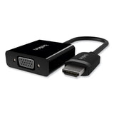 Belkin® HDMI to VGA + 3.5mm Audio Adapter, 5", Black (BLKF2CD058) Each