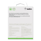 Belkin® Ultra-Slim Travel Hub, 4 Ports, Nightshade/White (BLKF4U042BT)