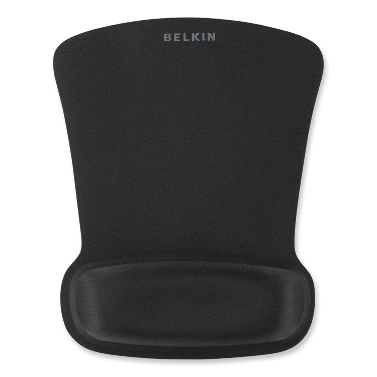 Belkin® WaveRest Gel Mouse Pad with Wrist Rest, 9.3 x 11.9, Black (BLKF8E262BLK) Each