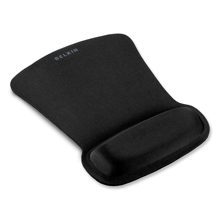 Belkin® WaveRest Gel Mouse Pad with Wrist Rest, 9.3 x 11.9, Black (BLKF8E262BLK) Each