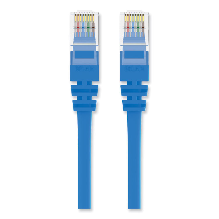 Belkin® CAT5e Snagless Patch Cable, 3 ft, Blue (BLKA3L79103BLUS) Each