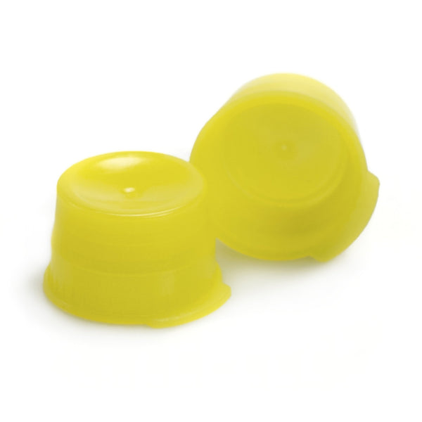 McKesson Tube Closure Polyethylene Snap Cap Yellow 13 mm For Use with 13 mm Blood Drawing Tubes, Glass Test Tubes, Plastic Culture Tubes NonSterile (1082102_BG) 1000/BG