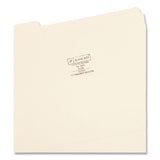 Smead™ Reinforced Tab Manila File Folders, 1/3-Cut Tabs: Assorted, Letter Size, 0.75" Expansion, 11-pt Manila, 100/Box (SMD10334)