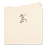 Smead™ Reinforced Tab Manila File Folders, 1/3-Cut Tabs: Left Position, Letter Size, 0.75" Expansion, 11-pt Manila, 100/Box (SMD10335)