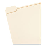 Smead™ Manila File Folders, 1/5-Cut Tabs: Assorted, Letter Size, 0.75" Expansion, Manila, 100/Box (SMD10350) Box of 100