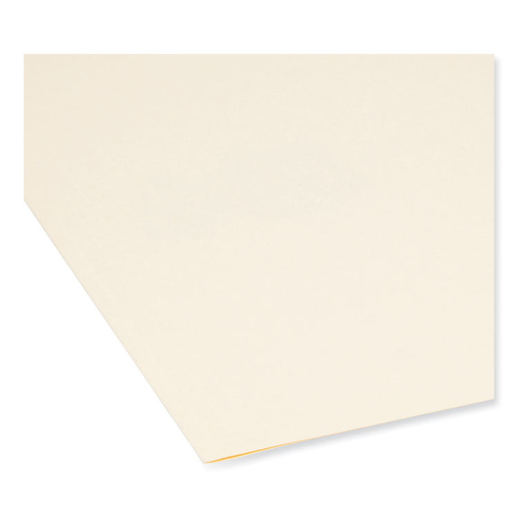 Smead™ Manila File Folders, 1/3-Cut Tabs: Assorted, Letter Size, 0.75" Expansion, Manila, 24/Pack (SMD11928) Pack of 24