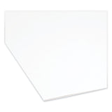 Smead™ Colored File Folders, 1/3-Cut Tabs: Assorted, Letter Size, 0.75" Expansion, White, 100/Box (SMD12843)