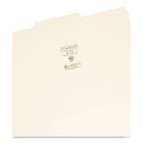 Smead™ Manila File Folders, 1/3-Cut Tabs: Center Position, Legal Size, 0.75" Expansion, Manila, 100/Box (SMD15332) Box of 100