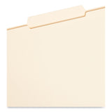Smead™ Reinforced Tab Manila File Folders, 1/3-Cut Tabs: Center Position, Legal Size, 0.75" Expansion, 11-pt Manila, 100/Box (SMD15336)