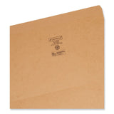 Smead™ Heavyweight Kraft File Folder, Straight Tabs, Legal Size, 0.75" Expansion, 11-pt Kraft, Brown, 100/Box (SMD15710)