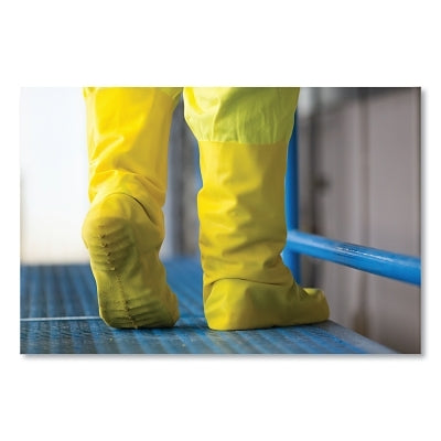 Dunlop® Protective Footwear Latex Chemical Boot Cover, 12 in, X-Large, Latex Rubber, Yellow (868-9759100XL) 1 Pair